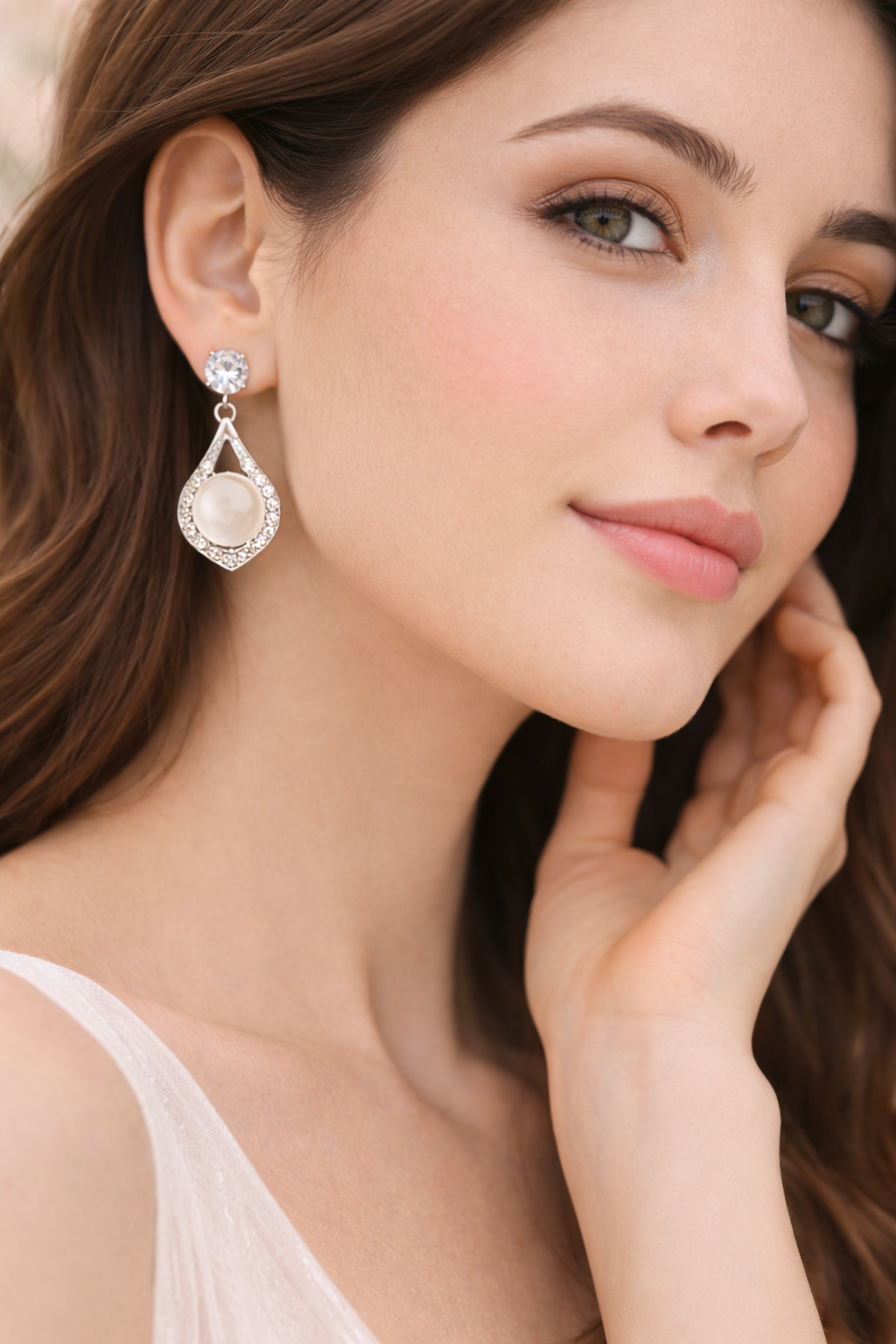 Special Butterfly & Pearl Drop Earrings Combo for Women | Premium Silver Look Earrings 2 (Combo Set)